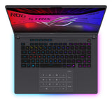 ASUS ROG Strix G16 G615LR-DS96-CA Intel Core Ultra 9 275HX Laptop 40.6 cm (16") WQXGA 32 GB DDR5-SDRAM 1 TB SSD NVIDIA GeForce RTX 5070 Ti Wi-Fi 7 (802.11be) Windows 11 Home Grey