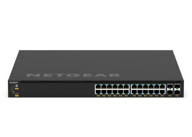 NETGEAR GSM4328 Managed L3 Gigabit Ethernet (10/100/1000) Power over Ethernet (PoE) 1U Black
