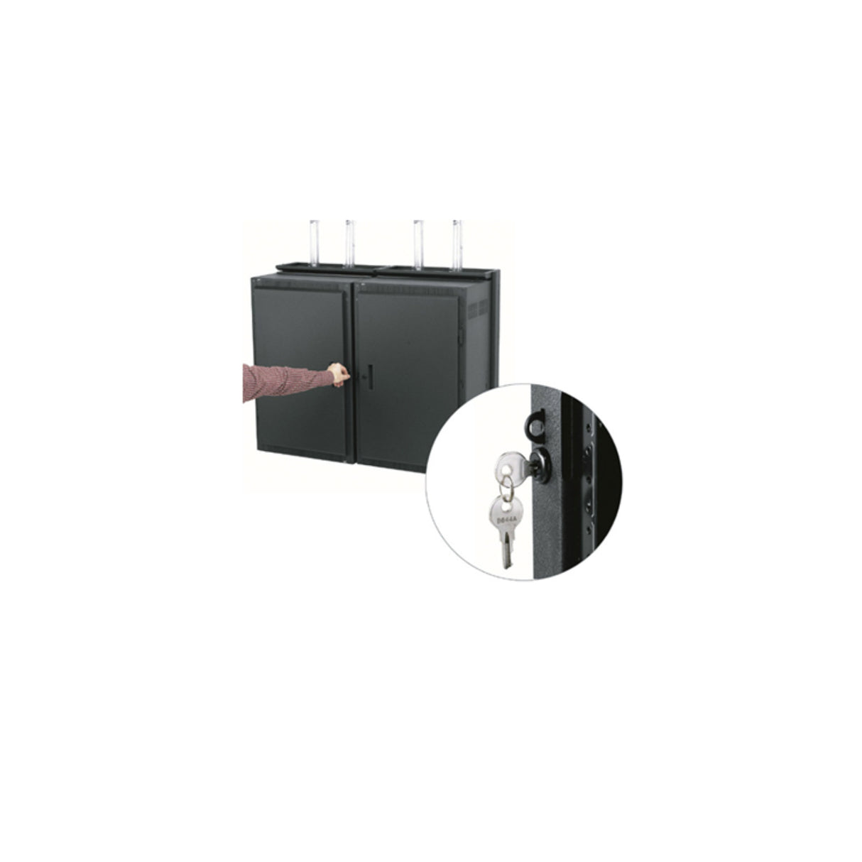 Middle Atlantic Zero Clearance Latch for DWR & SR Series