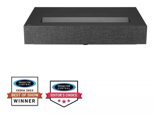 LG HU915QB data projector Ultra short throw projector 3000 ANSI lumens DLP UHD 4K (3840x2160) Black, Grey