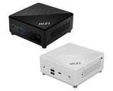 MSI Cubi 12M-016BUS Intel® Core™ i7 i7-1255U DDR4-SDRAM HDD+SSD Workstation Black, White