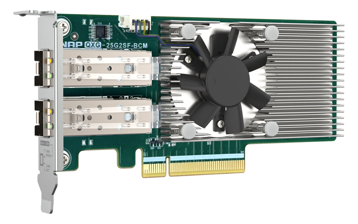 QNAP QXG-25G2SF-BCM network card Internal Fiber 25000 Mbit/s