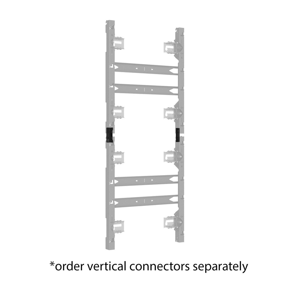 Chief TiLEDTM 1x5 dvLED Wall Mount for Unilumin® UpanelSTM and Barco XT Series