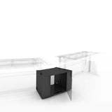 Middle Atlantic Visionline Wide Bridging Cabinet, 30o Wedge