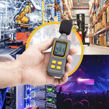 StarTech.com Handheld Digital Sound Meter w/Large LCD, Noise/Decibel Level Reader for Server Room/Office, Audio Monitor, 30-130dBA Range, Accurate Min/Max Readings