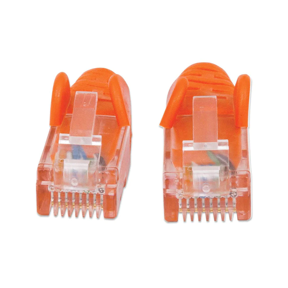 Intellinet IEC-C6-OR-35 networking cable Orange 10.5 m Cat6 U/UTP (UTP)