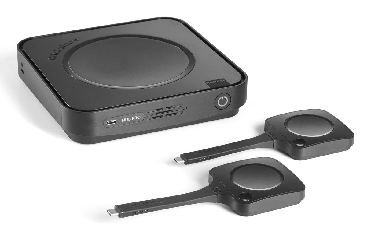 Barco ClickShare Hub Pro + Control Panel video conferencing system Ethernet LAN Video conferencing service management system