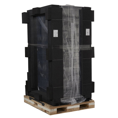 APC NetShelter SX, Server Rack Enclosure, 45U, Shock Packaging, 2000 lbs, Black, 2124H x 750W x 1070D mm