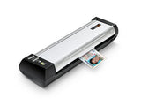 Plustek D430 Plus CDF + Sheet-fed scanner 600 x 600 DPI A4 Black, Silver