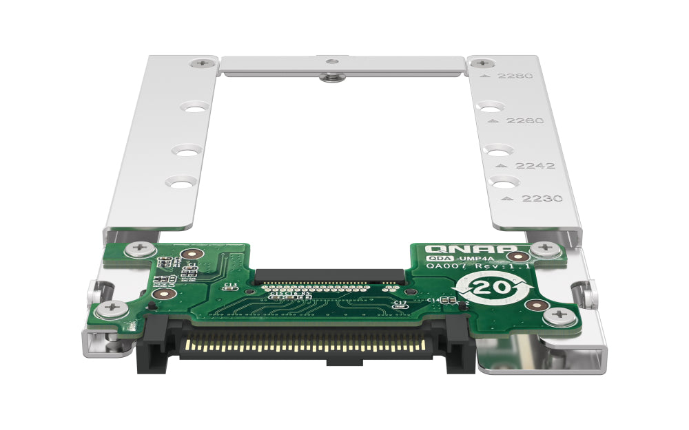 QNAP QDA-UMP4A interface cards/adapter Internal M.2, U.2