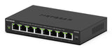 NETGEAR 8-Port Gig Plus Switch Managed L2/L3 Gigabit Ethernet (10/100/1000) Black