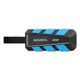ADATA Externe SSD SC740 2TB Plug&Go blue 1050/1000 MIL.STD USB Type-C 3.2 Gen 2 (3.1 Gen 2) Black, Blue