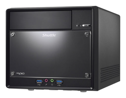 Shuttle XPC cube Barebone SH610R4 - S1700, Intel H610, 1x PCIe X16, 1x PCIe X1, 1x LAN,1x HDMI, 2x DP, 1x VGA 2x 3.5" HDD bays
