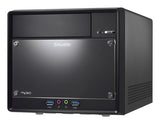 Shuttle XPC cube Barebone SH610R4 - S1700, Intel H610, 1x PCIe X16, 1x PCIe X1, 1x LAN,1x HDMI, 2x DP, 1x VGA 2x 3.5" HDD bays