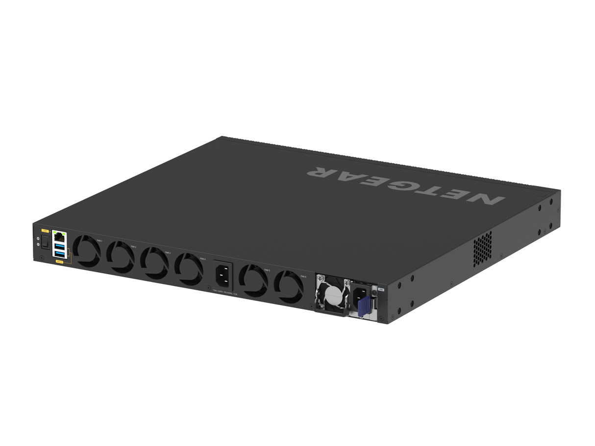 NETGEAR XSM4344C Managed L3 10G Ethernet (100/1000/10000) Power over Ethernet (PoE) 1U Black