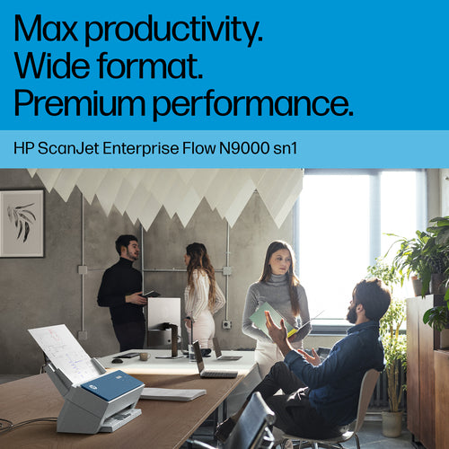 HP ScanJet Enterprise Flow N9000 sn1 Sheet-fed scanner 600 x 600 DPI A3 Blue, White