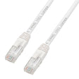 Primewired Patch cord V2, Cat6 UTP, Fluke Tested, 24AWG, White  14 ft.