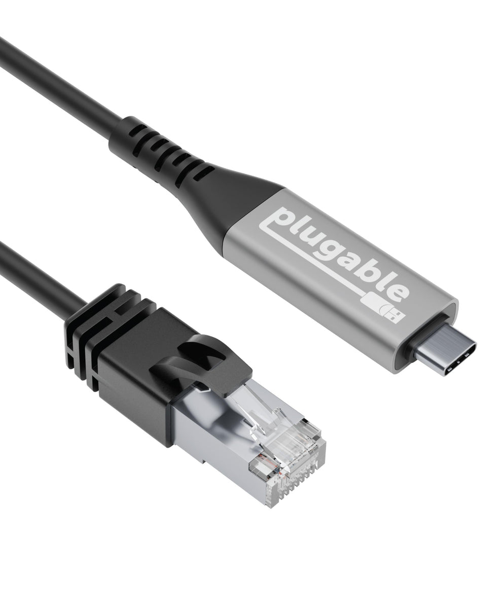 Plugable Technologies USBC-E1000-2M networking cable Black