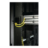 APC NetShelter Cable Management, Mounting Rail Brush Strips, Set of 6, for NetShelter SX 750 mm Wide, Black, 76 x 114 x 13 mm