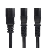 StarTech.com 6ft (1.8m) Power Cord Splitter, C14 to 2x C13 AC Power Cable, 10A 250V, 18AWG, AC Power Cord Splitter, PC Power Supply Cable, TAA Compliant, UL Listed