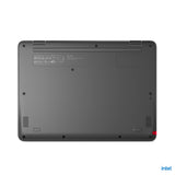 Lenovo 500e Yoga Chromebook Gen 4 Intel® N N100 31 cm (12.2") Touchscreen WUXGA 4 GB LPDDR5-SDRAM 32 GB eMMC Wi-Fi 6E (802.11ax) ChromeOS Grey QWERTY US English