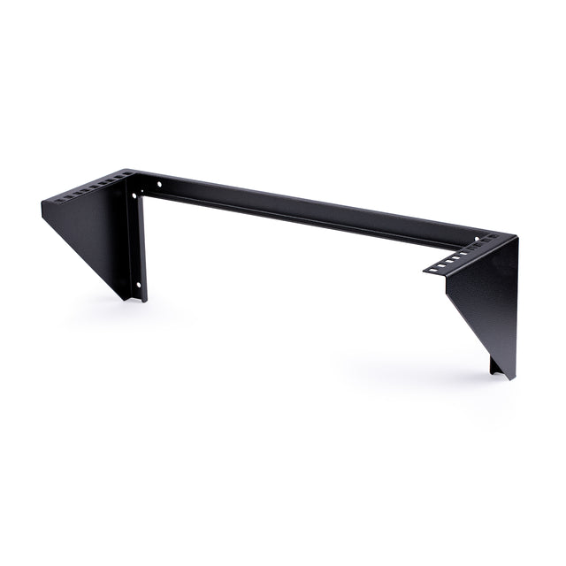 StarTech.com 3U 19” Wall Mount Vertical Rack Bracket, Wall Mount Patch Panel Bracket for Data/AV/IT/Computer Equipment, 3U Rack for Cabinet or Server Room, Supports 150lb (68kg) Capacity - TAA