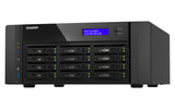 QNAP QAI-h1290FX NAS Tower EPYC 7302P 128 GB DDR4 0 TB QuTS hero Black