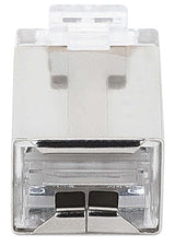 Intellinet 791366 wire connector RJ-45 Silver, Transparent