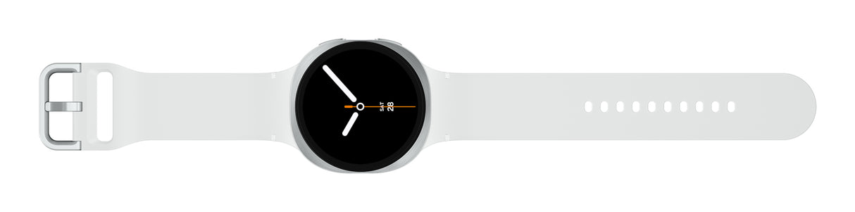 Samsung Galaxy Watch8 3.81 cm (1.5") AMOLED 44 mm Digital 480 x 480 pixels Touchscreen Silver Wi-Fi GPS (satellite)