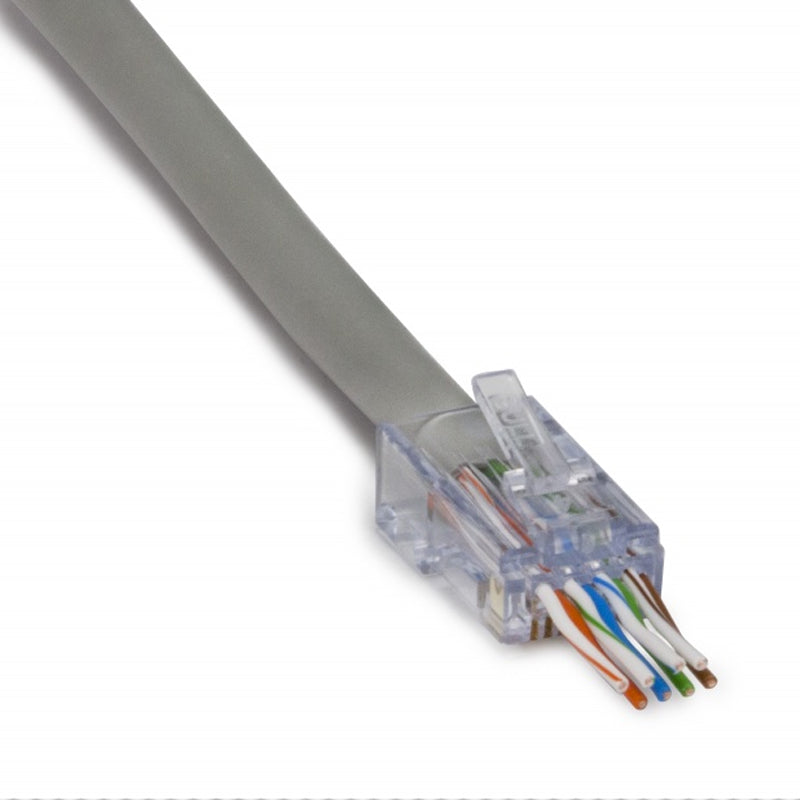 Platinum Tools ezEX44 ezEX-RJ45 Cat6 Hi-Lo stagger  50pk