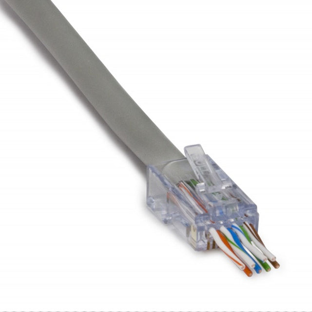 Platinum Tools ezEX44 ezEX-RJ45 Cat6 Hi-Lo stagger  50pk