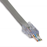 Platinum Tools ezEX48 ezEX-RJ45 Cat6A Hi-Lo stagger  50pk