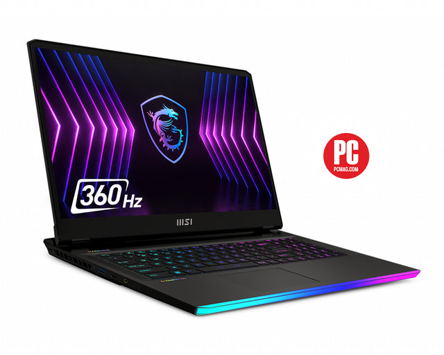 MSI Raider GE77HX 12UHS-082 Intel® Core™ i9 i9-12900HX Laptop 43.9 cm (17.3") Quad HD 32 GB DDR5-SDRAM 1 TB SSD NVIDIA GeForce RTX 3080 Ti Wi-Fi 6E (802.11ax) Windows 11 Pro Grey QWERTY