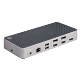 StarTech.com USB-C Triple Monitor Docking Station for MacBook Pro / Air M1 M2 M3 M4 M5 & Windows, Universal 4K HDMI DP Dock, Thunderbolt Compatible, 100W Laptop Charging