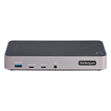 StarTech.com USB-C Triple Monitor Docking Station for MacBook Pro / Air M1 M2 M3 M4 M5 & Windows, Universal 4K HDMI DP Dock, Thunderbolt Compatible, 100W Laptop Charging