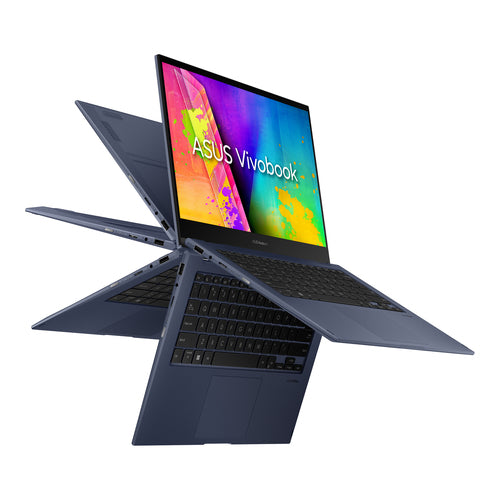 ASUS Vivobook Flip 14 J1400KA-DS01T-CA Intel® Celeron® N N4500 Hybrid (2-in-1) 35.6 cm (14") Touchscreen Full HD 4 GB DDR4-SDRAM 128 GB eMMC Wi-Fi 5 (802.11ac) Windows 11 S Blue