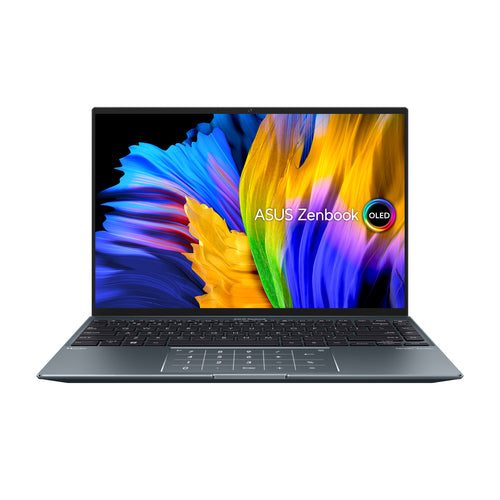 ASUS Zenbook 14X OLED UX5401ZA-DB71-CA laptop Intel® Core™ i7 i7-12700H 35.6 cm (14") 2.8K 16 GB LPDDR5-SDRAM 1 TB SSD Wi-Fi 6E (802.11ax) Windows 11 Home Grey