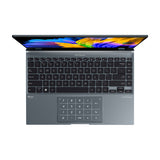 ASUS Zenbook 14X OLED UX5401ZA-DB71-CA laptop Intel® Core™ i7 i7-12700H 35.6 cm (14") 2.8K 16 GB LPDDR5-SDRAM 1 TB SSD Wi-Fi 6E (802.11ax) Windows 11 Home Grey
