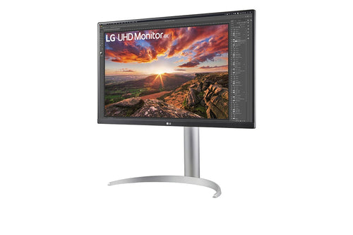 LG 27UP850N-W computer monitor 68.6 cm (27") 3840 x 2160 pixels 4K Ultra HD LED Silver, Black