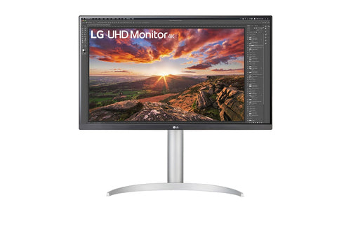LG 27UP850N-W computer monitor 68.6 cm (27") 3840 x 2160 pixels 4K Ultra HD LED Silver, Black