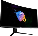 MSI Optix MAG342CQR computer monitor 86.4 cm (34") 3440 x 1440 pixels UltraWide Quad HD LCD Black