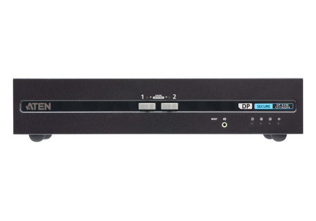 ATEN 2-Port USB DisplayPort Dual Display Secure KVM Switch (PSD PP v4.0 Compliant)
