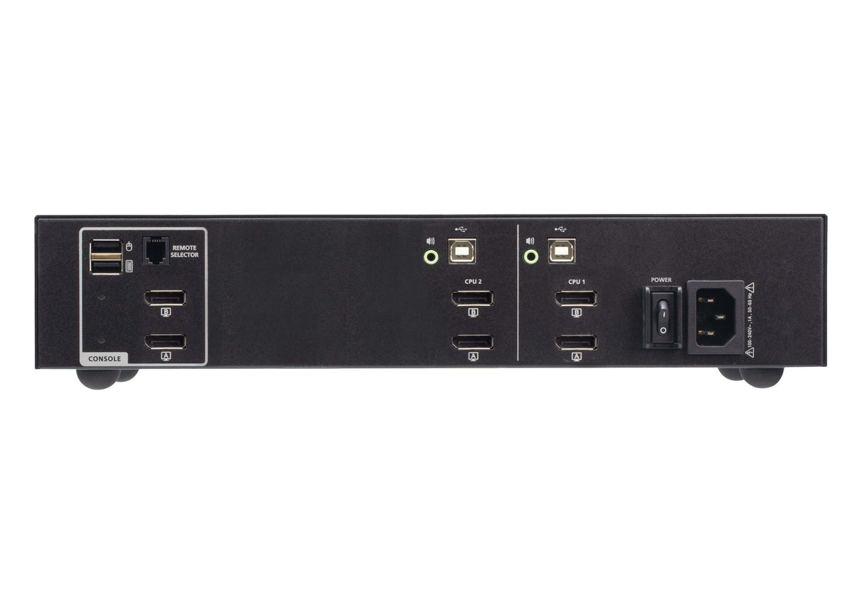 ATEN 2-Port USB DisplayPort Dual Display Secure KVM Switch (PSD PP v4.0 Compliant)