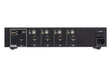ATEN 4-Port USB DisplayPort Dual Display Secure KVM Switch (PSD PP v4.0 Compliant)