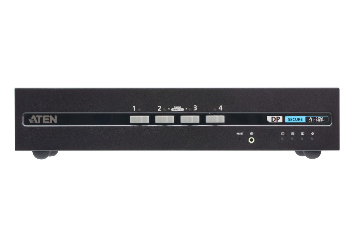 ATEN 4-Port USB DisplayPort Dual Display Secure KVM Switch (PSD PP v4.0 Compliant)