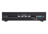 ATEN 4-Port USB DisplayPort Dual Display Secure KVM Switch with CAC (PSD PP v4.0 Compliant)
