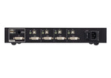 ATEN CS1184D4 KVM switch Black