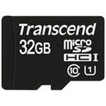 Transcend 32GB MicroSDHC Class 10 UHS-1 Memory Card without Adapter 300X (45 MB/S)