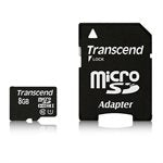 TRANSCEND 8GB microSDHC Class 10 UHS-I 400x (Premium)