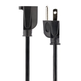 StarTech.com 15ft (4.5m) Heavy Duty Extension Cord, NEMA 5-15R to NEMA 5-15P Black Extension Cord, 15A 125V, 14AWG, Heavy Gauge Extension Power Cable, NEMA 5-15R to NEMA 5-15P AC Power Cord